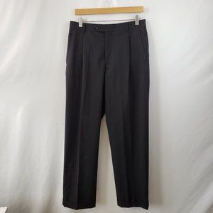 Wilke Rodriguez Mens Pleat Front Cuffed Dress Pant